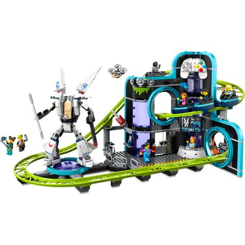 LEGO City - Parque de montanha-russa Robot World