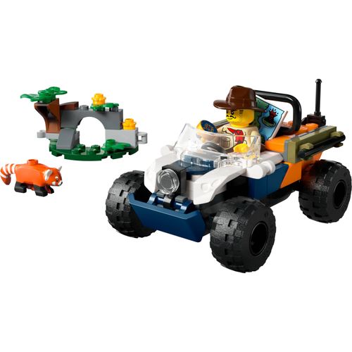 LEGO City - Missão Jungle Explorer ATV Panda Vermelho