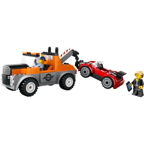 LEGO® City - Caminhão de reboque e carro esportivo