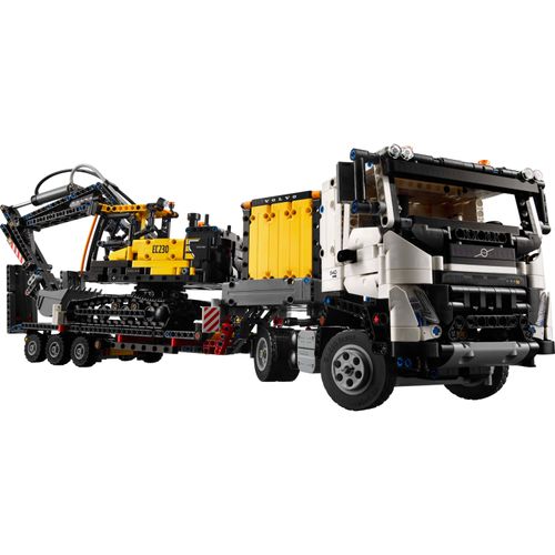 LEGO Technic - Caminhão Volvo FMX e escavadeira elétrica EC230