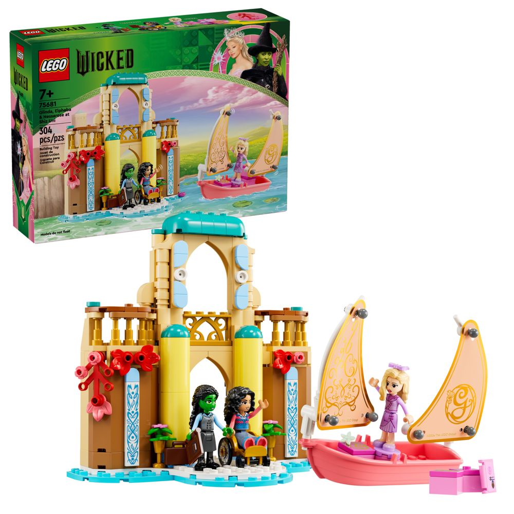 ここ  Glinda, Elphaba e Nessarose 75681 Wicked | Loja LEGO® BR - Lego®