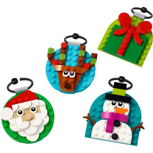 LEGO® Seleção de enfeites de Natal