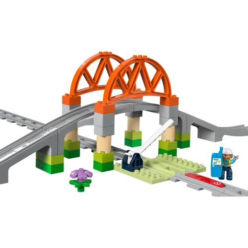 LEGO® DUPLO® - Conjunto de Expansão de Ponte e Trilhos de Trem