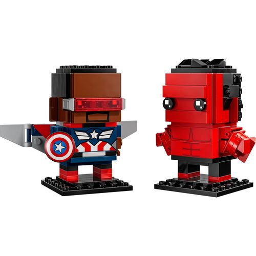 LEGO BrickHeadz - Capitão América e Hulk Vermelho