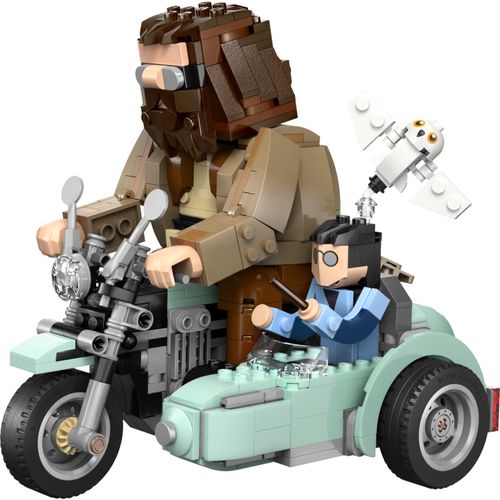 LEGO® Harry Potter - Passeio de moto de Hagrid™ e Harr