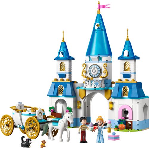 LEGO® Disney - Castelo da Cinderela e Carruagem de Cavalo