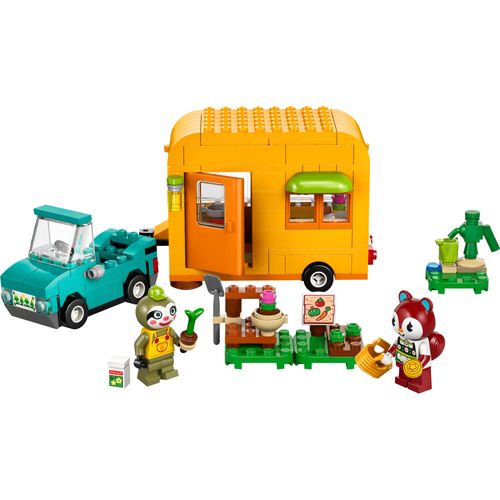 LEGO® Animal Crossing™ - Trailer e loja de jardinagem do Leif