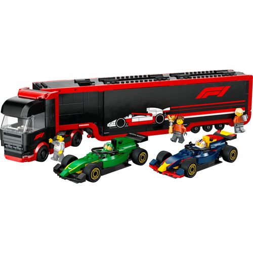 LEGO® City - Caminhão F1® com carros RB20 e AMR24