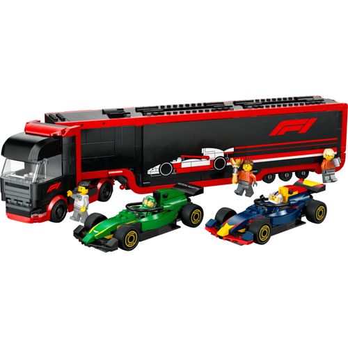 LEGO City - Caminhão F1® com carros RB20 e AMR24