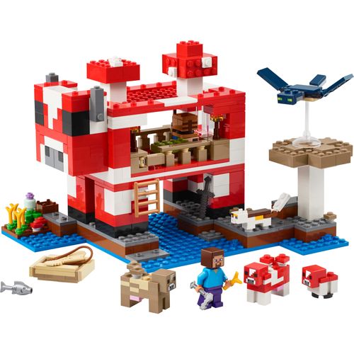 LEGO® Minecraft® - A casa do cogumelo
