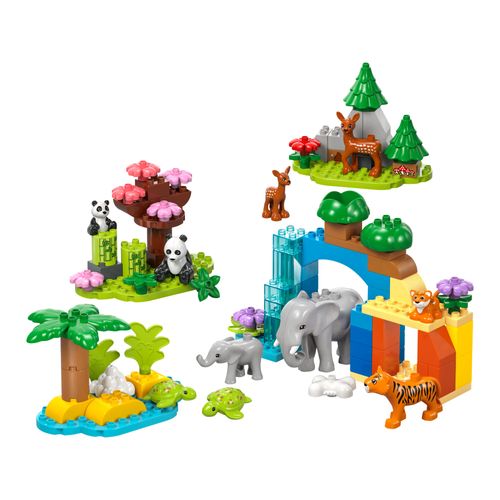 LEGO DUPLO - Famílias de animais selvagens: 3 em 1