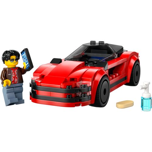 LEGO® City - Carro esportivo vermelho