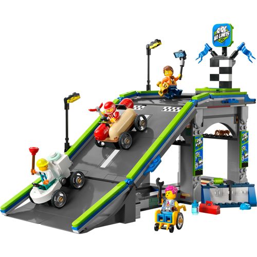 LEGO® City - Sem Limites: Rampa para Carros de Corrida