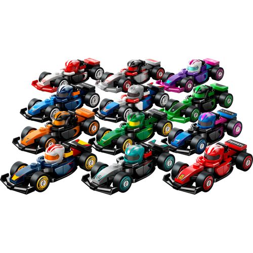 LEGO® Carros de corrida colecionáveis F1®