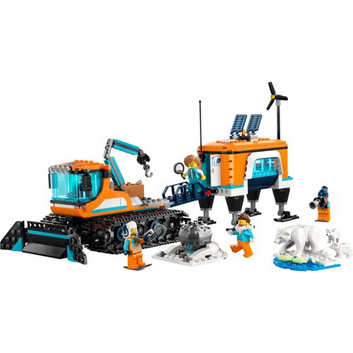 LEGO® City - Caminhão e Laboratório Móvel de Exploração Ártica