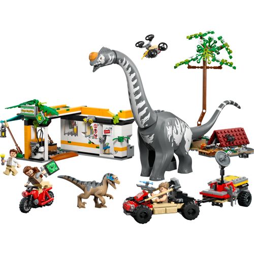 LEGO® Jurassic World - Missão de rastreamento de Raptor e Titanosaurus