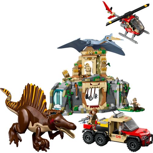LEGO® Jurassic World - Missão aérea Spinosaurus & Quetzalcoatlus