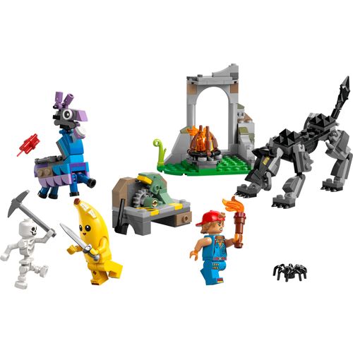 LEGO® Fortnite® - Acampamento de Peely e Sparkplug