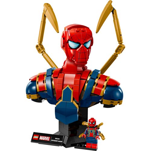 LEGO® Marvel - Busto Homem-Aranha de Ferro