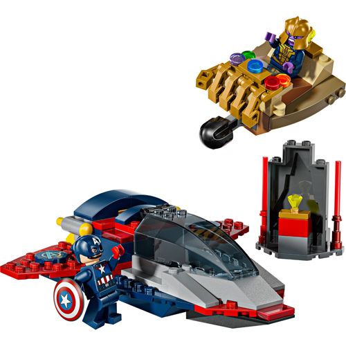 LEGO® Marvel - Capitão América vs Thanos