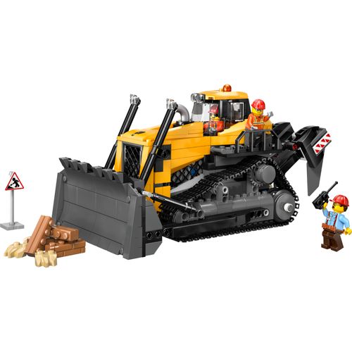 LEGO® City - Trator de esteira amarelo