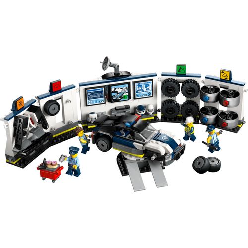 LEGO® City - Garagem de carros de polícia personalizados