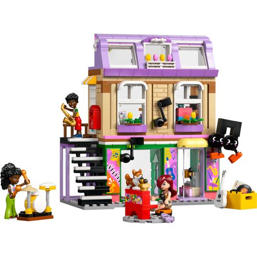 LEGO® Friends - Loja de Música e Apartamento