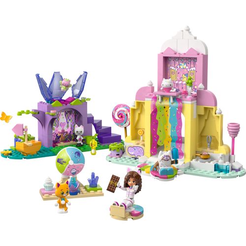 LEGO® Gabby's Dollhouse - Sweet Treat Mountain e Kitty Garden