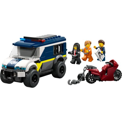 LEGO® City - Carro de transporte de presos da polícia