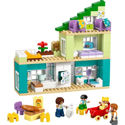 LEGO® DUPLO - Casa moderna 3 em 1 para família com figuras