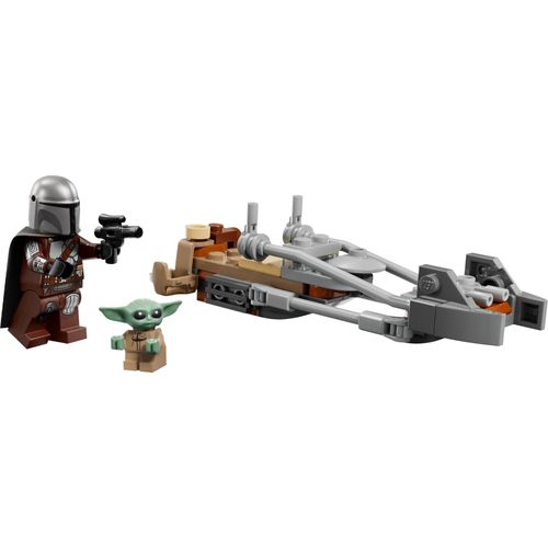 LEGO® Star Wars™ - A Speeder Bike™ de Mandaloriano e Grogu