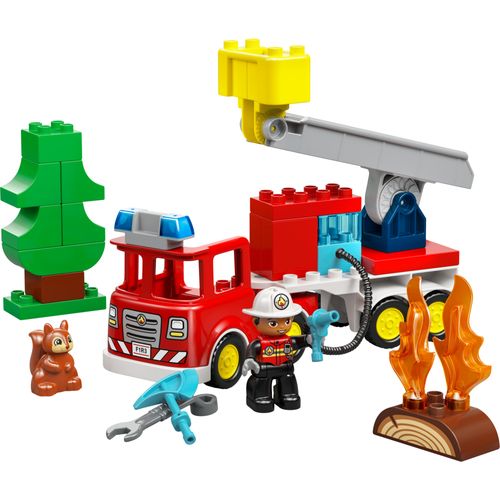 LEGO® DUPLO - Caminhão de bombeiros com mangueira