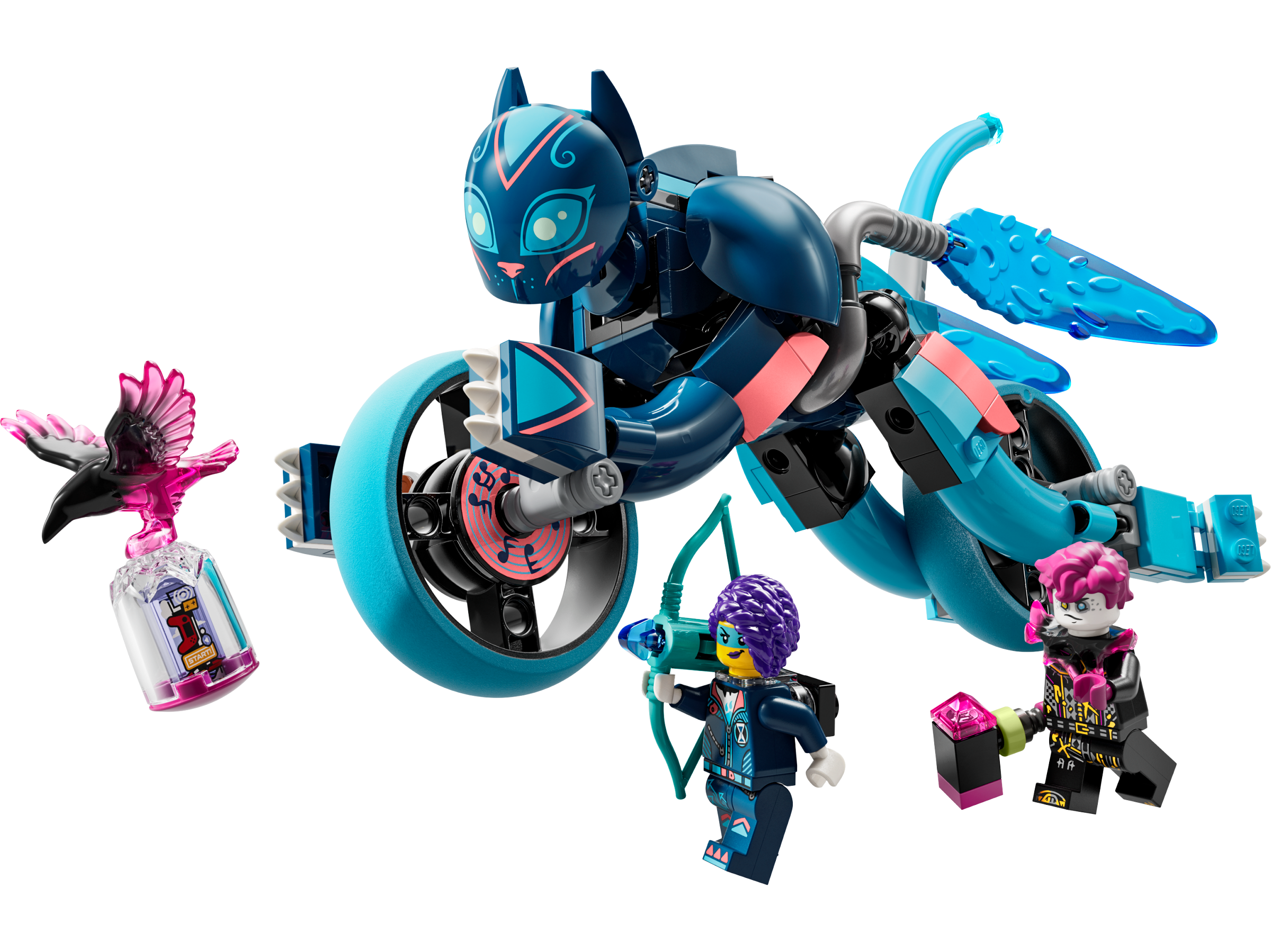 LEGO DREAMZzz - Motocicleta do gato de Zoey